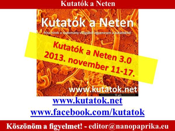 Tudománykommunikáció egy kutató szemével