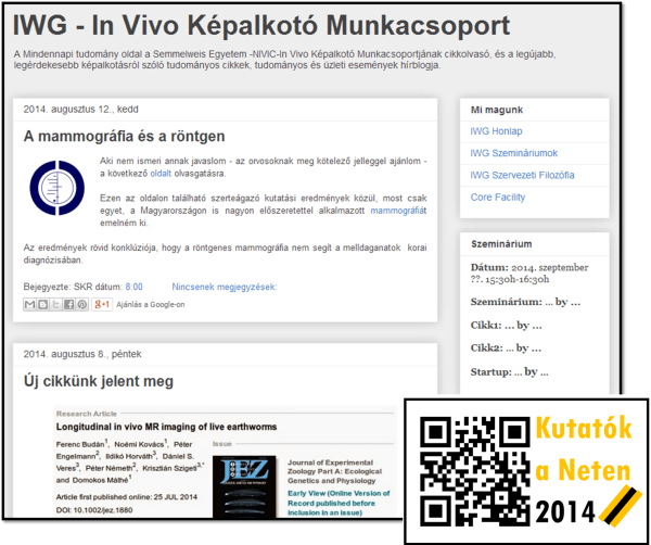 In Vivo Képalkotó Munkacsoport – Szigeti Krisztián