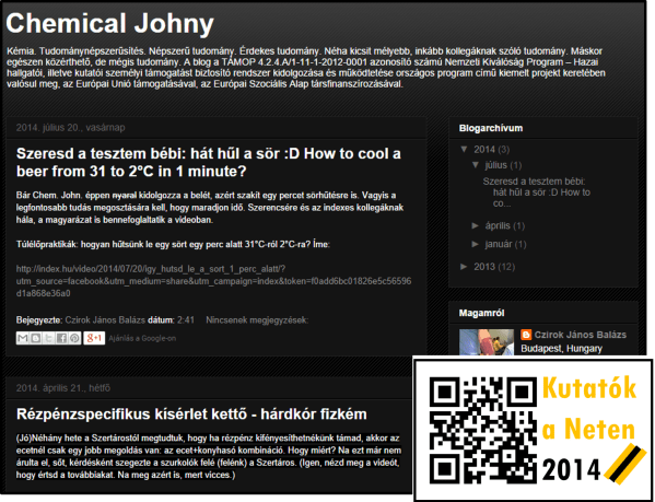 Chemical Johny – Czirok János Balázs