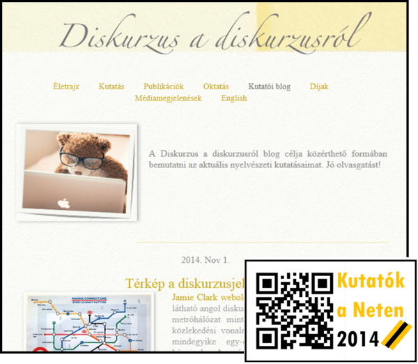 Diskurzus a diskurzusról – Schirm Anita